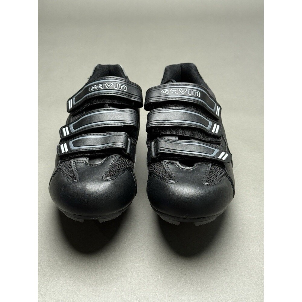 Gavin Cycling Cleats Size 9 Men / 10.5 Woman Black Road MTB Mountain Bike Cycle